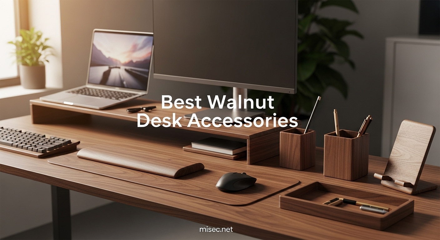 Best Walnut Desk Accessories