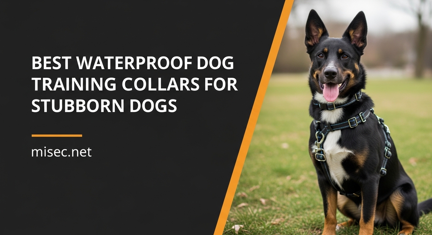 Best Waterproof Dog Training Collars for Stubborn Dogs