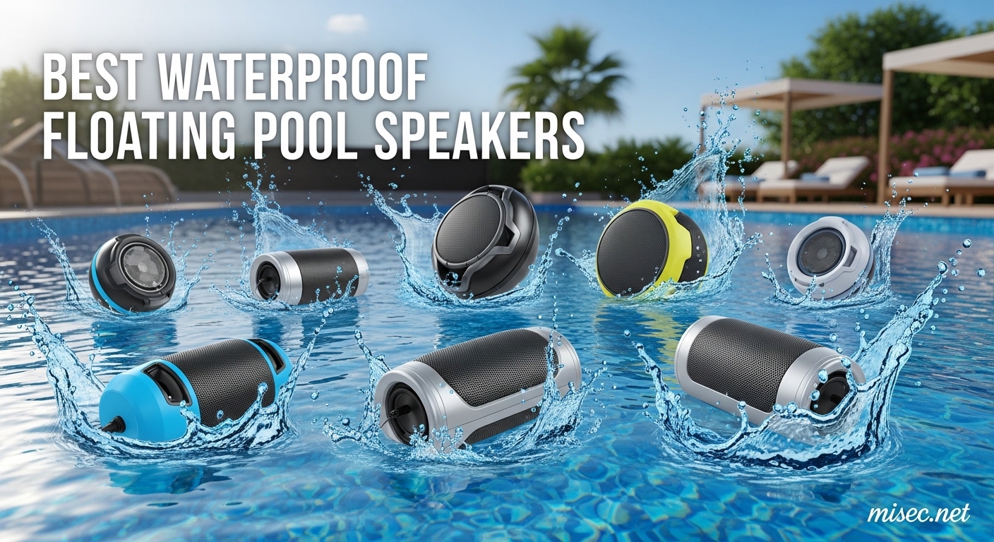 Best Waterproof Floating Pool Speakers