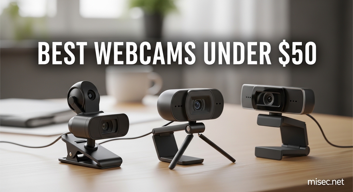 Best Webcams Under $50