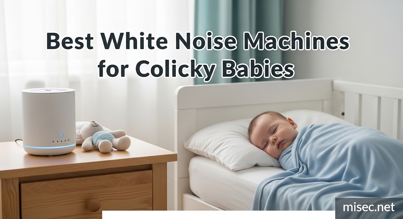 Best White Noise Machines for Colicky Babie