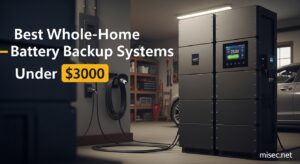 Best Whole-Home Battery Backup Systems Under $3000