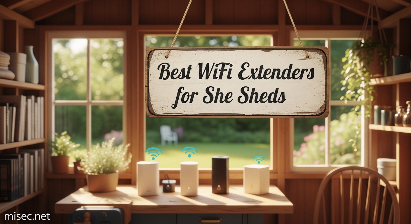 Best WiFi Extenders for She Sheds