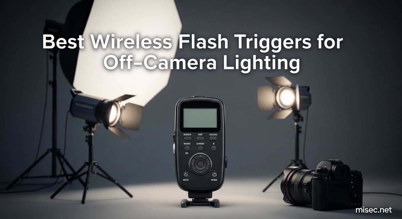 Best Wireless Flash Triggers for Off-Camera Lighting