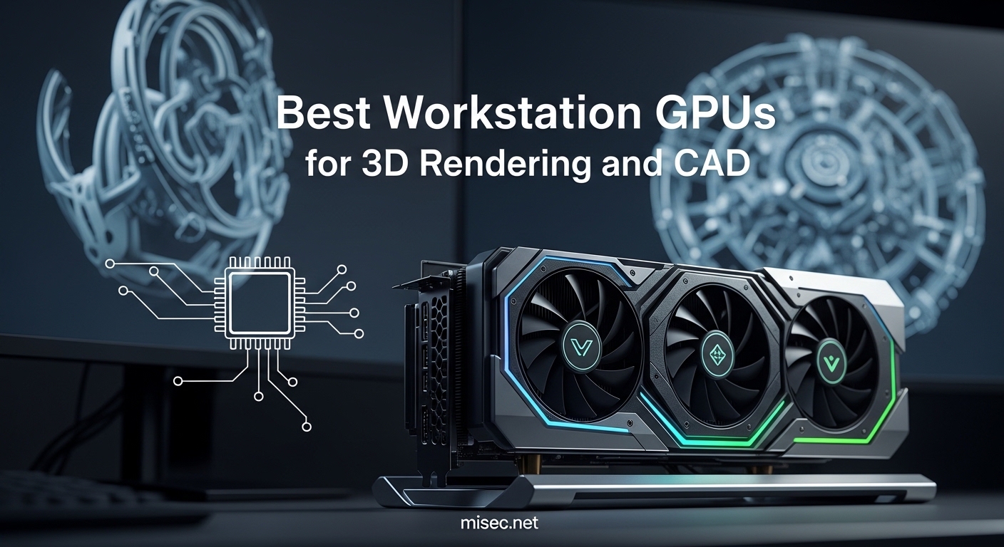 Best Workstation GPUs for 3D Rendering and CAD