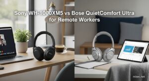 Sony WH-1000XM5 vs Bose QuietComfort Ultra for Remote Workers