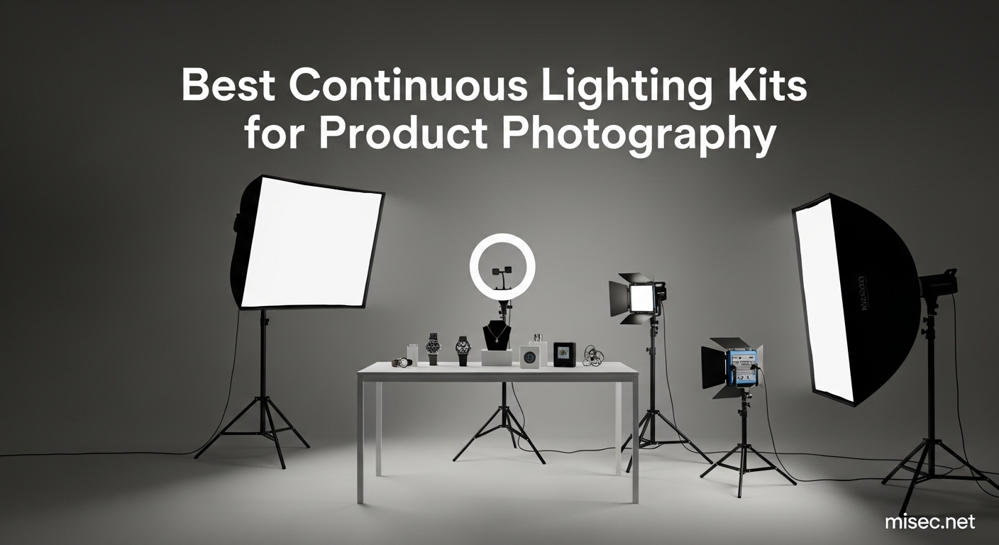 best Continuous Lighting Kits for Product Photography