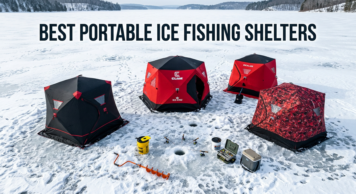 best portable ice fishing shelters