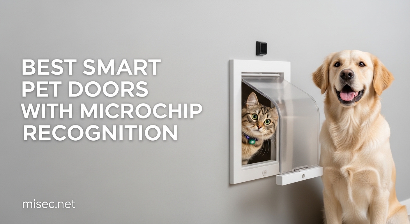 Best Smart Pet Doors with Microchip Recognition