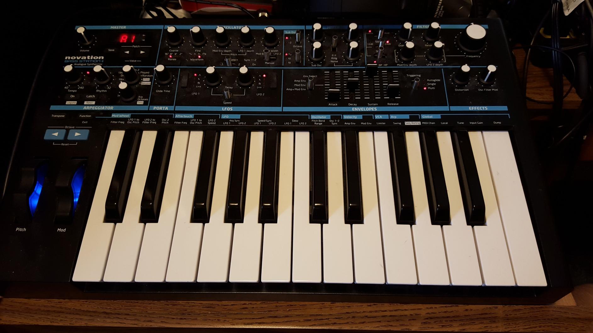 Novation Bass Station II Analog Monosynth - includes 64 factory patches, pattern-based step sequencer and arpeggiator customer photo 1