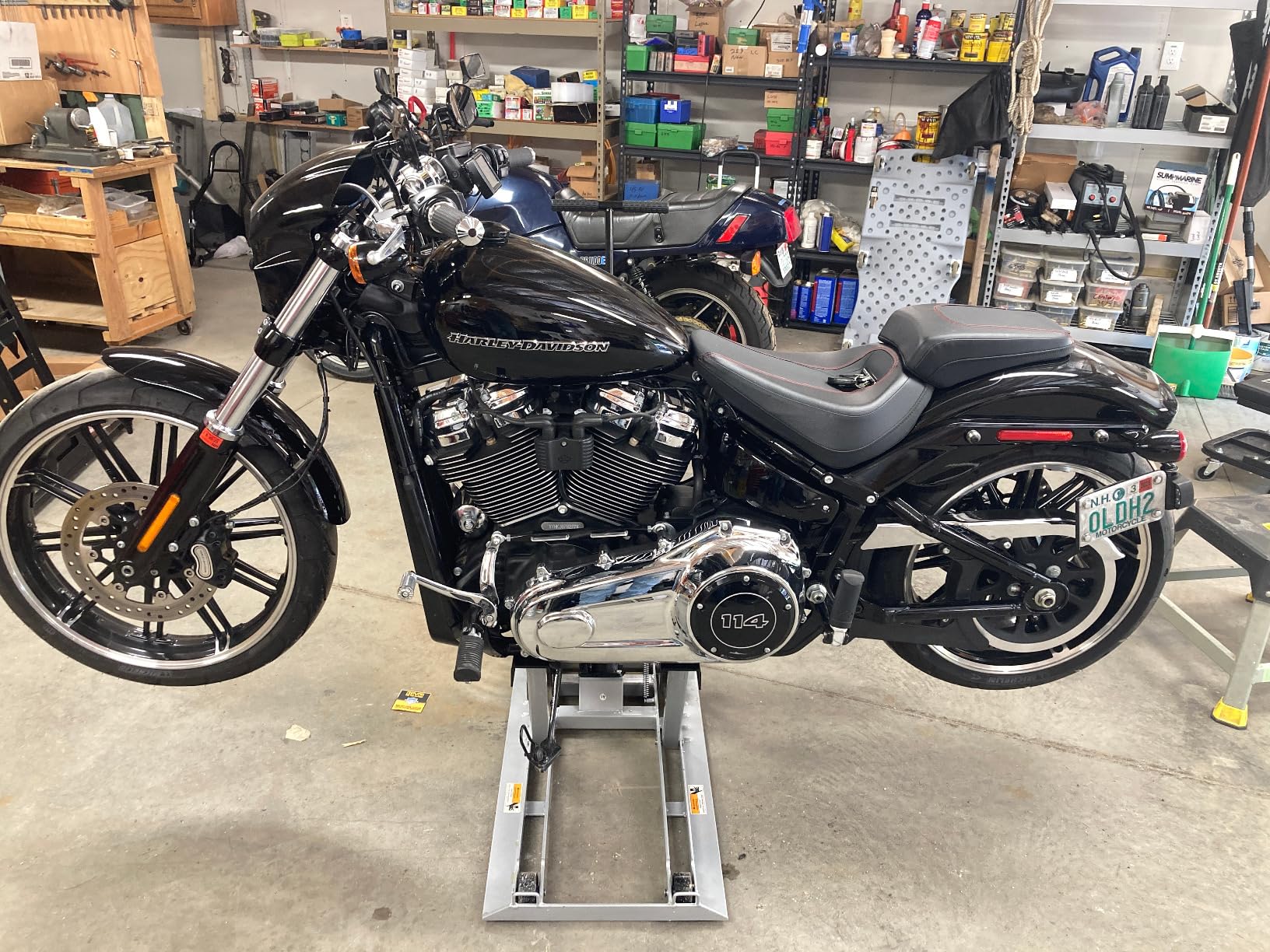 OTC 1545 Ultra Low Profile Motorcycle and ATV Lift - 1,500 lb. Capacity customer photo 1