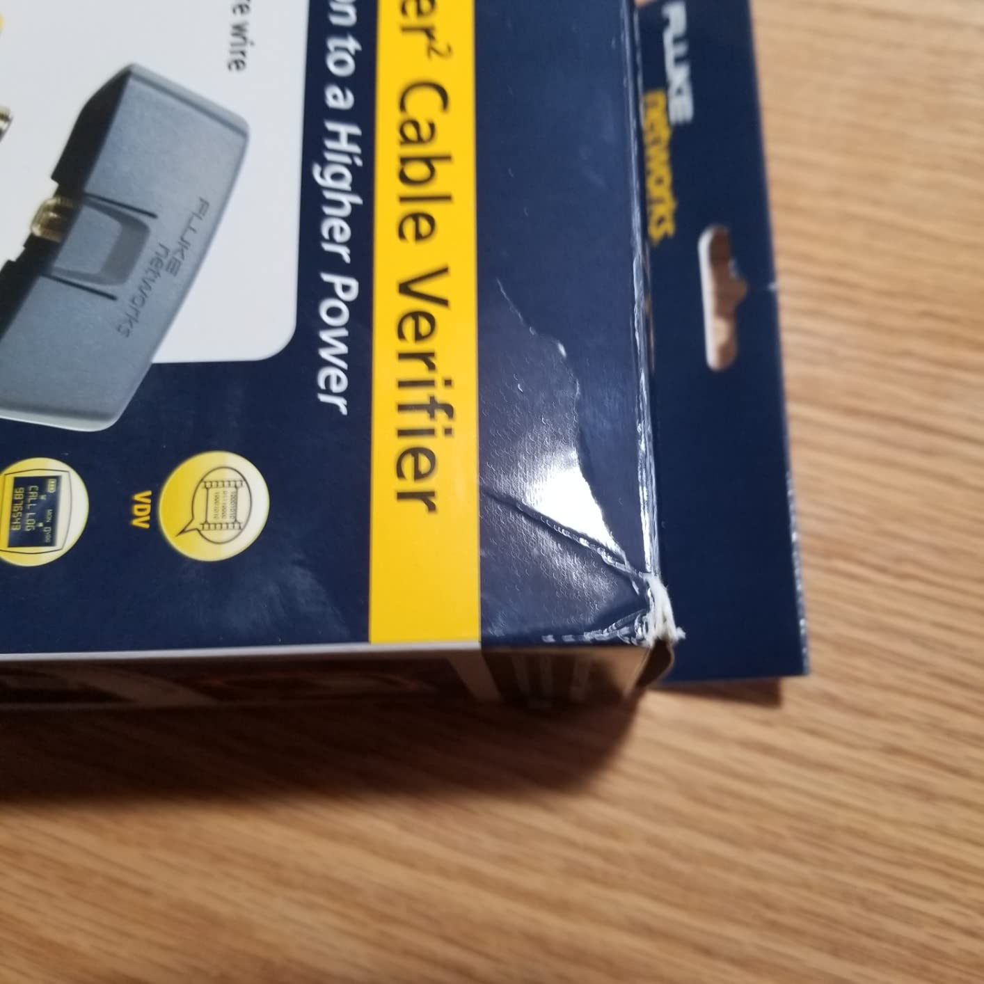 Fluke Networks MS2-100 MicroScanner2 Copper Cable Verifier with Built-In IntelliTone Toning, Troubleshoots RJ11, RJ45, Coax, Tests 10/100/1000Base-T, and Voip,yellow customer photo 2
