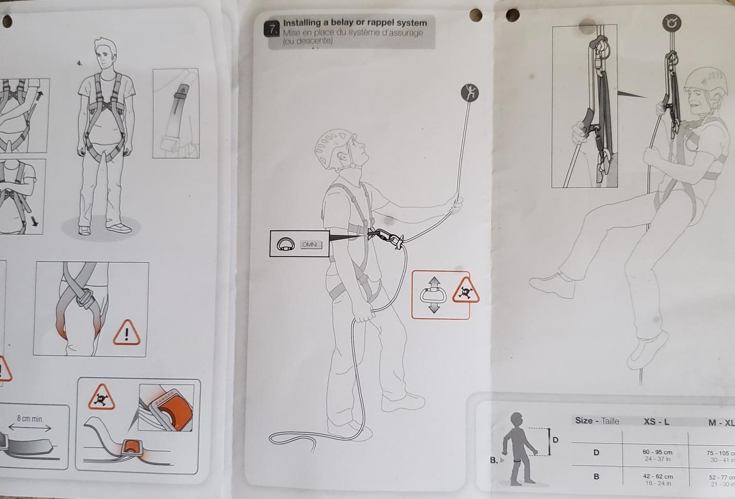 Petzl 8003 Full Body Sports Climbing Harness customer photo 1