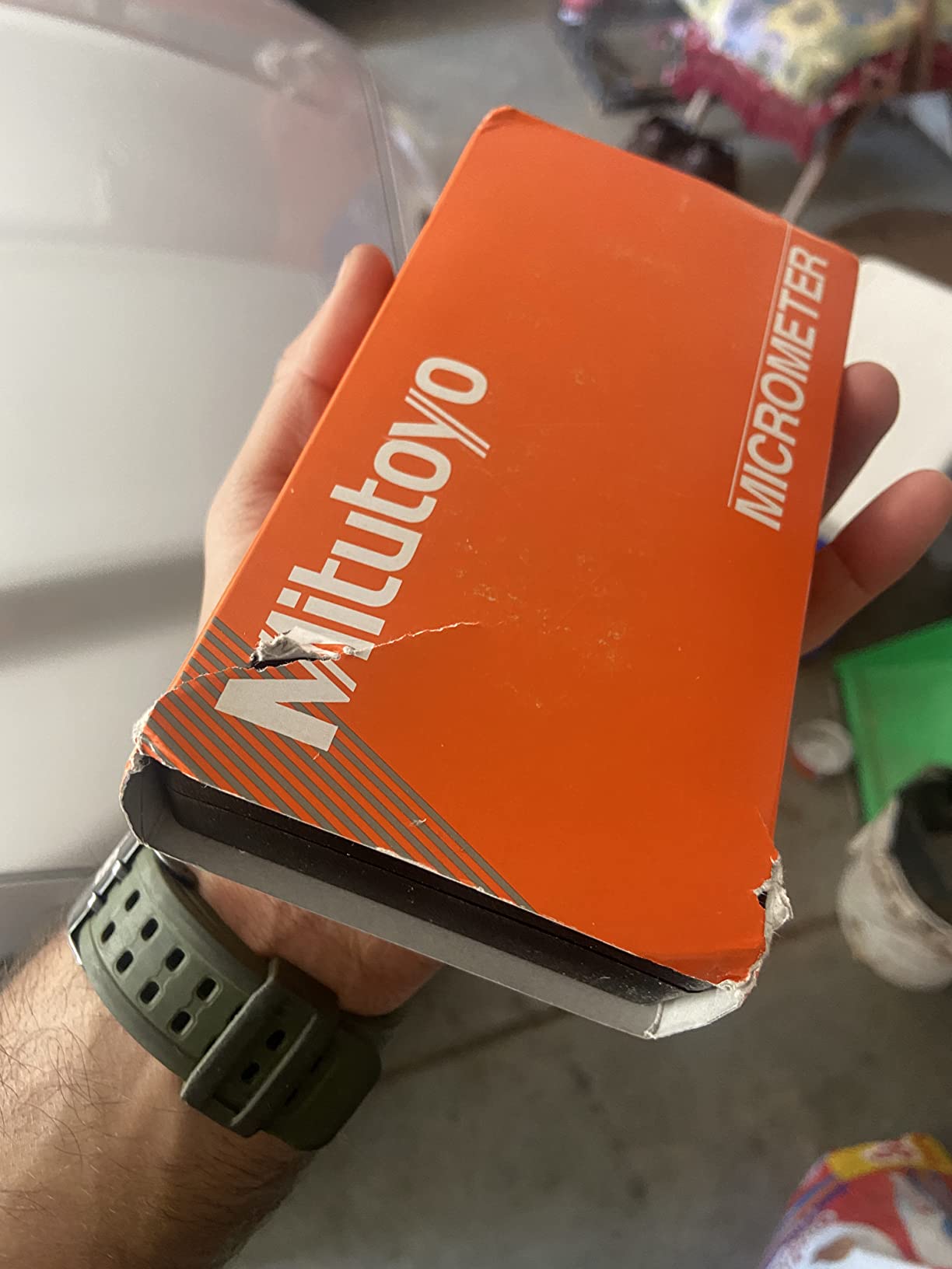 Mitutoyo 193-211 Digit Outside Micrometer, 0-1