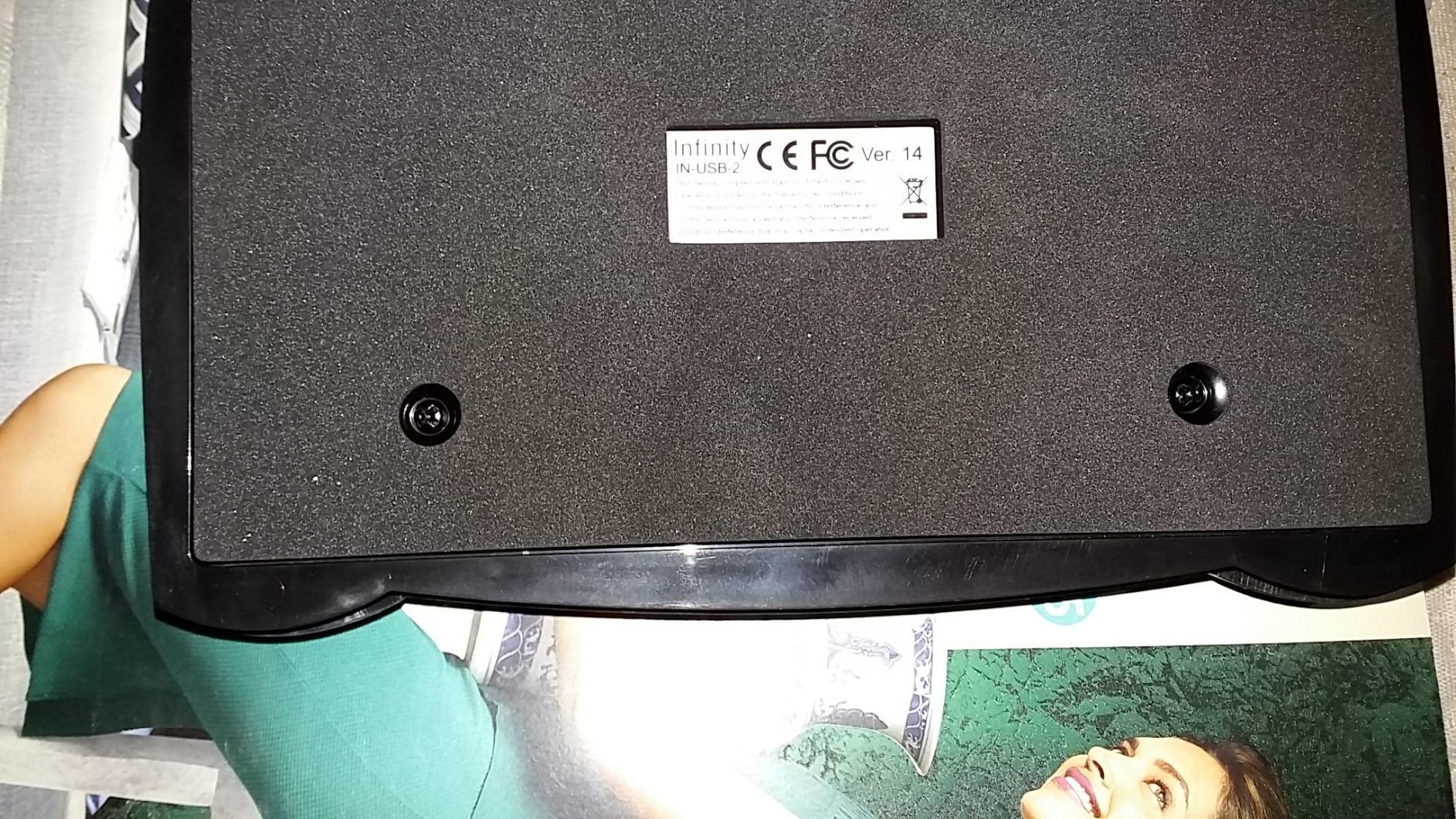 Infinity 3 USB Foot Pedal Control with Computer Plug In customer photo 2