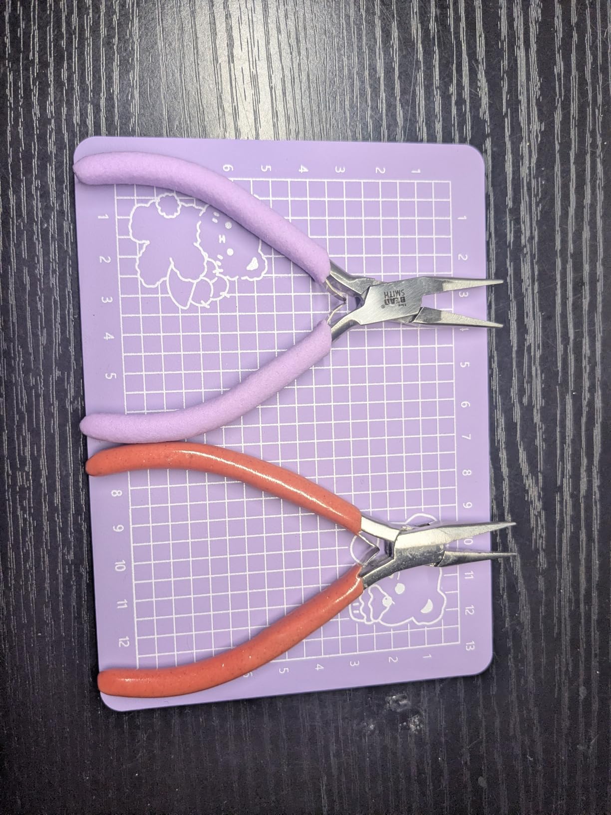 The Beadsmith Fashion Color Pliers - Set of 8 Slimline Color-Coordinated Tools - Matching Clutch in Orchid - Jewelry Making Supply Kit to Create Necklaces, Bracelets, Earrings & More customer photo 2