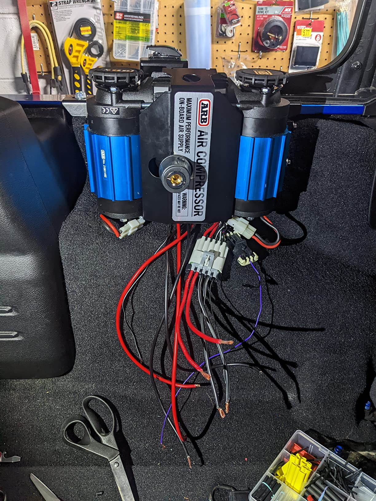 ARB CKMTA12 12V On-Board Twin High Performance Air Compressor for Air Lockers, Tire Inflator, Air Horn, and Air Tools customer photo 2
