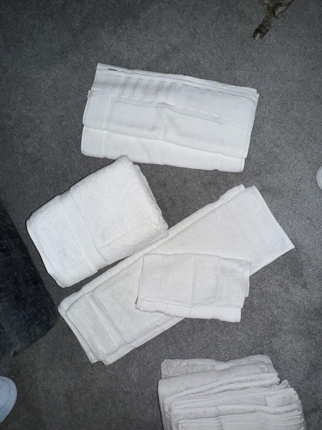 SUPERIOR Egyptian Cotton Pile 6 Piece Towel Set, Includes 2 Bath, 2 Hand, 2 Face Towels/Washcloths, Ultra Soft Luxury Towels, Thick Plush Essentials, Guest Bath, Spa, Hotel Bathroom, Stone customer photo 2