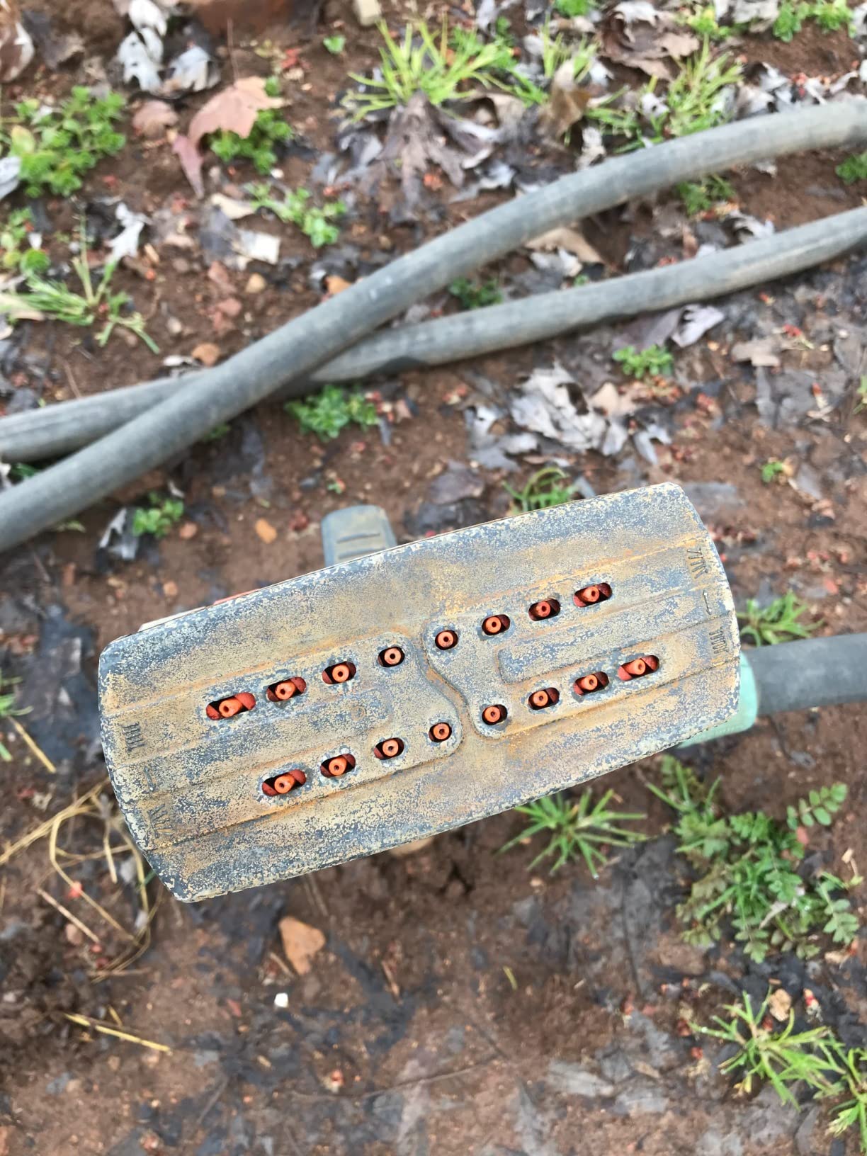 GARDENA 20575 ZoomMaxx Adjustable Oscillating Sprinkler on Metal Step Spike, Up to 2300 sq ft, for Watering Large Area Lawn with US Hose Threads customer photo 2