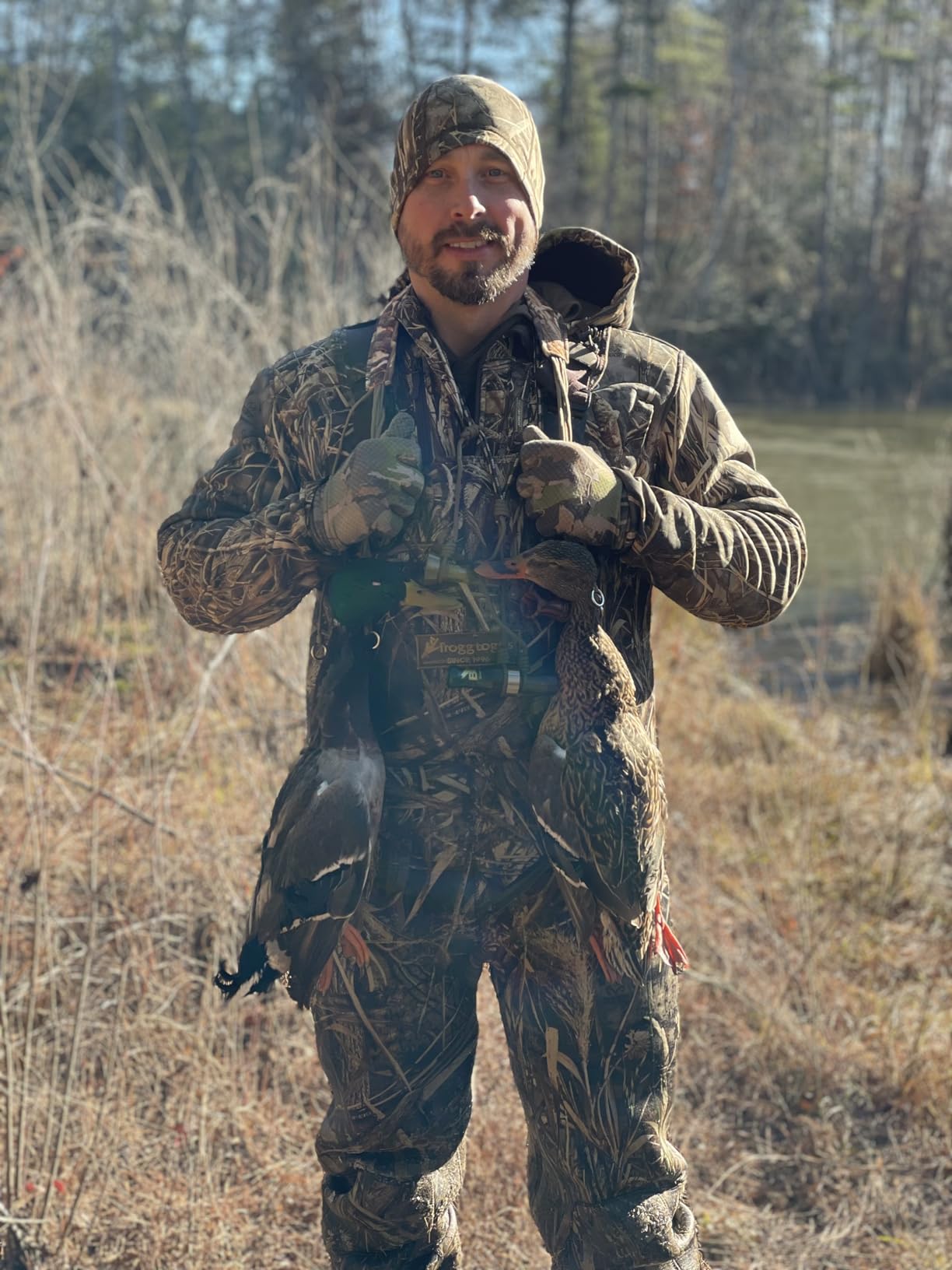Buck Gardner BGC Double Nasty Duck Call - Camo Green/Smoke - Polycarbonate customer photo 1