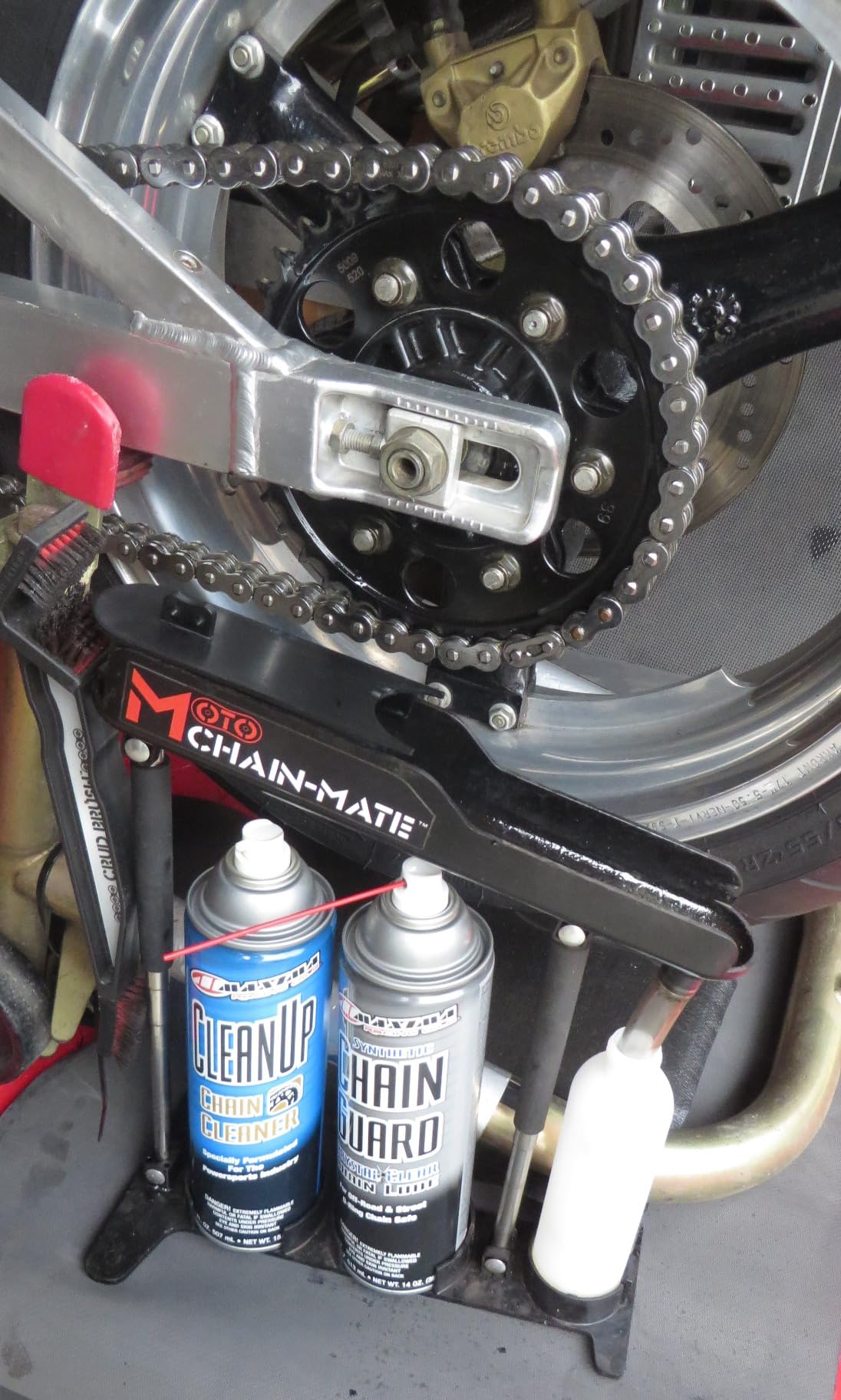 Maxima Syn Chain Guard Ultimate Chain Care Combo Kit 3-Pack Aerosol customer photo 1