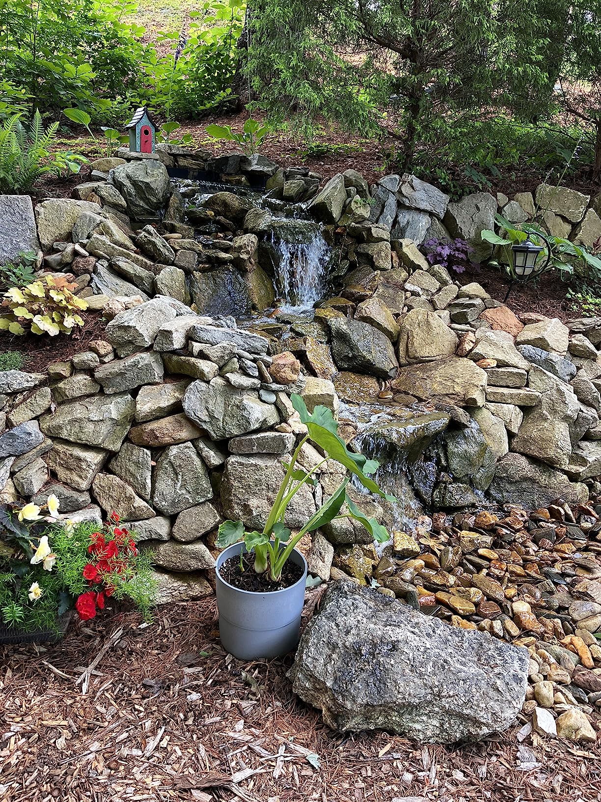 HALF OFF PONDS 10' x 30' Savio Pond Free 6100 EPDM Waterfall Kit w/MatrixBlox - PLSB4 customer photo 2