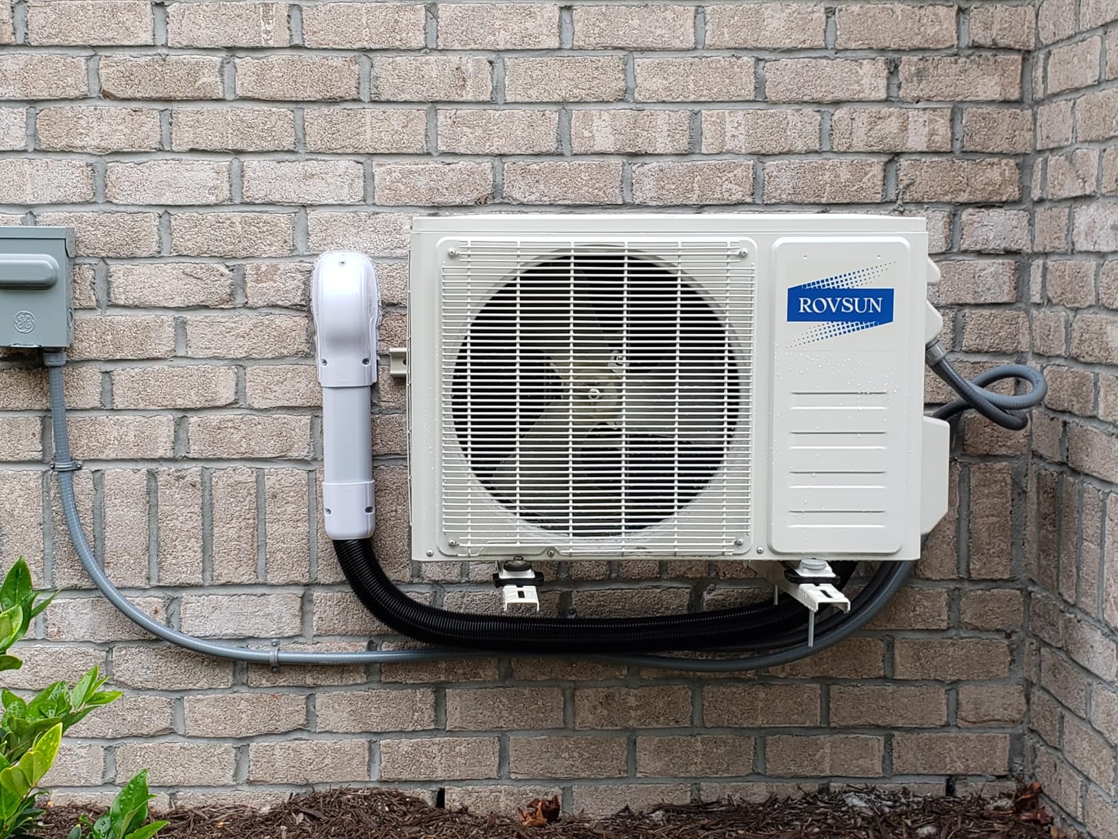 DuctlessAire - Mini Split Line Set Cover Kit - Paintable Mini Split Cover for Air Conditioner & Mini Split AC/Heating System - Durable Protection - Ideal for Indoor & Outdoor Use (White, 3