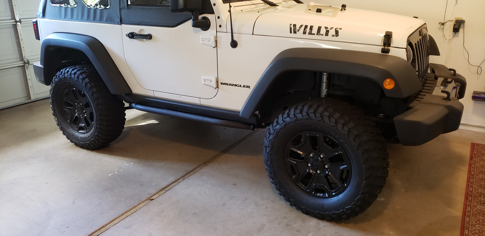 Barricade Rock Sliders | Heavy-Duty Tubular Steel Side & Undercarriage Protection | Textured Black Off-Road Rock Rails with Built-in Step | Compatible with 2007-2018 Jeep Wrangler JK 2-Door customer photo 2