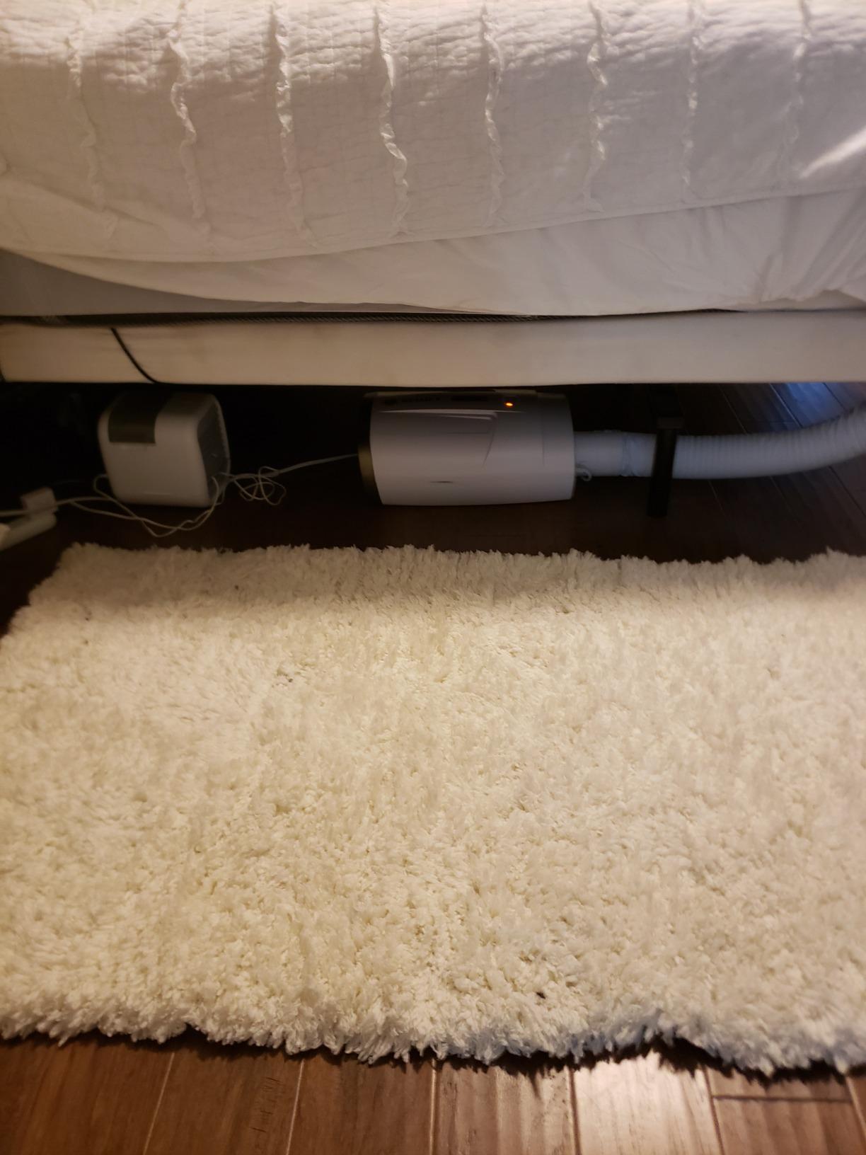 BedJet 3 Dual Zone System Climate Comfort for Beds, Cooling Fan + Heating Air (Dual Zone, 2 BedJet Mini Units + King Size Cloud Sheet) customer photo 1