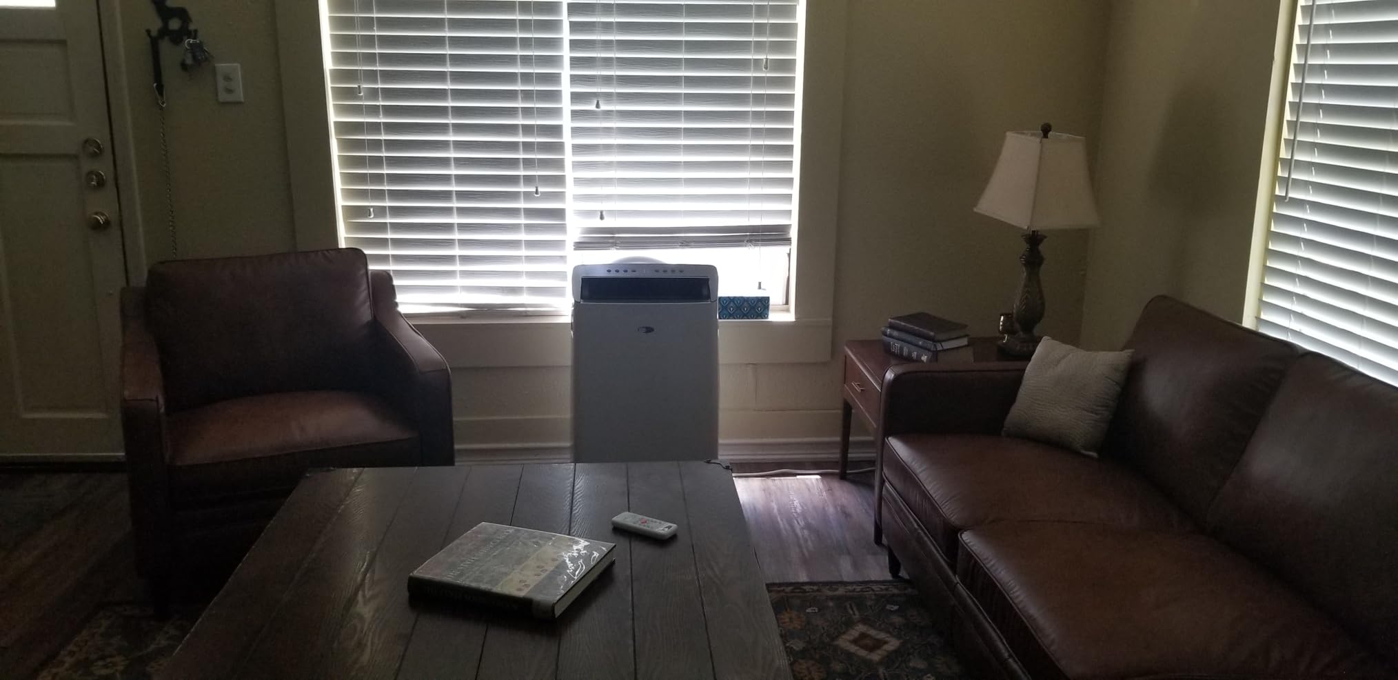Whynter ARC-148MHP 14,000 BTU Portable Air Conditioner and 10,000 BTU Portable Air Heater with Dehumidifier and Fan for 500 Square Foot Rooms, White customer photo 1