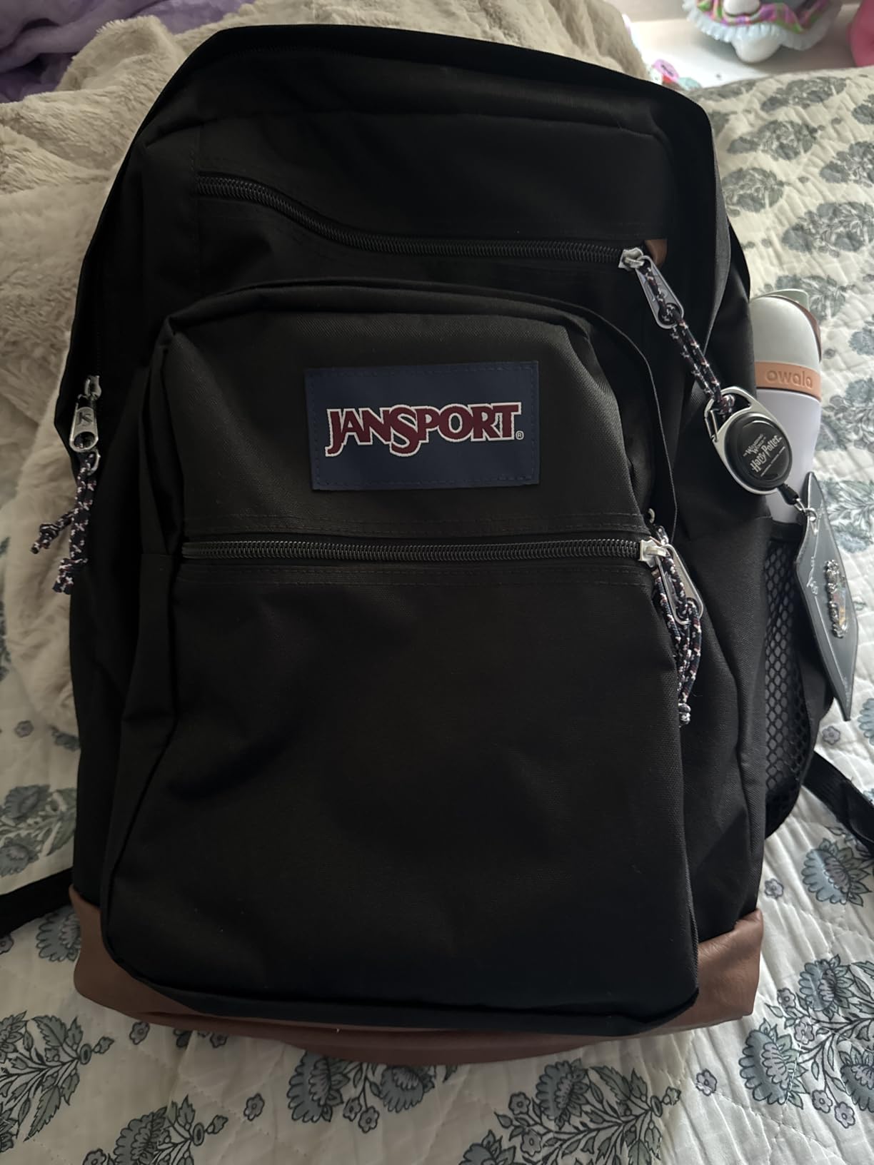 JanSport Cool Backpack, with 15-inch Laptop Sleeve - Large Computer Bag Rucksack with 2 Compartments, Ergonomic Straps, Navy customer photo 1