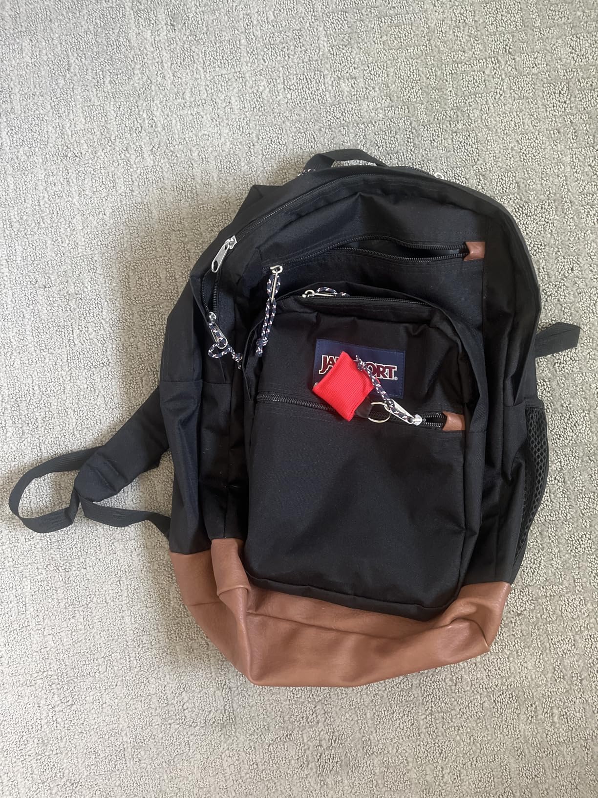 JanSport Cool Backpack, with 15-inch Laptop Sleeve - Large Computer Bag Rucksack with 2 Compartments, Ergonomic Straps, Navy customer photo 2