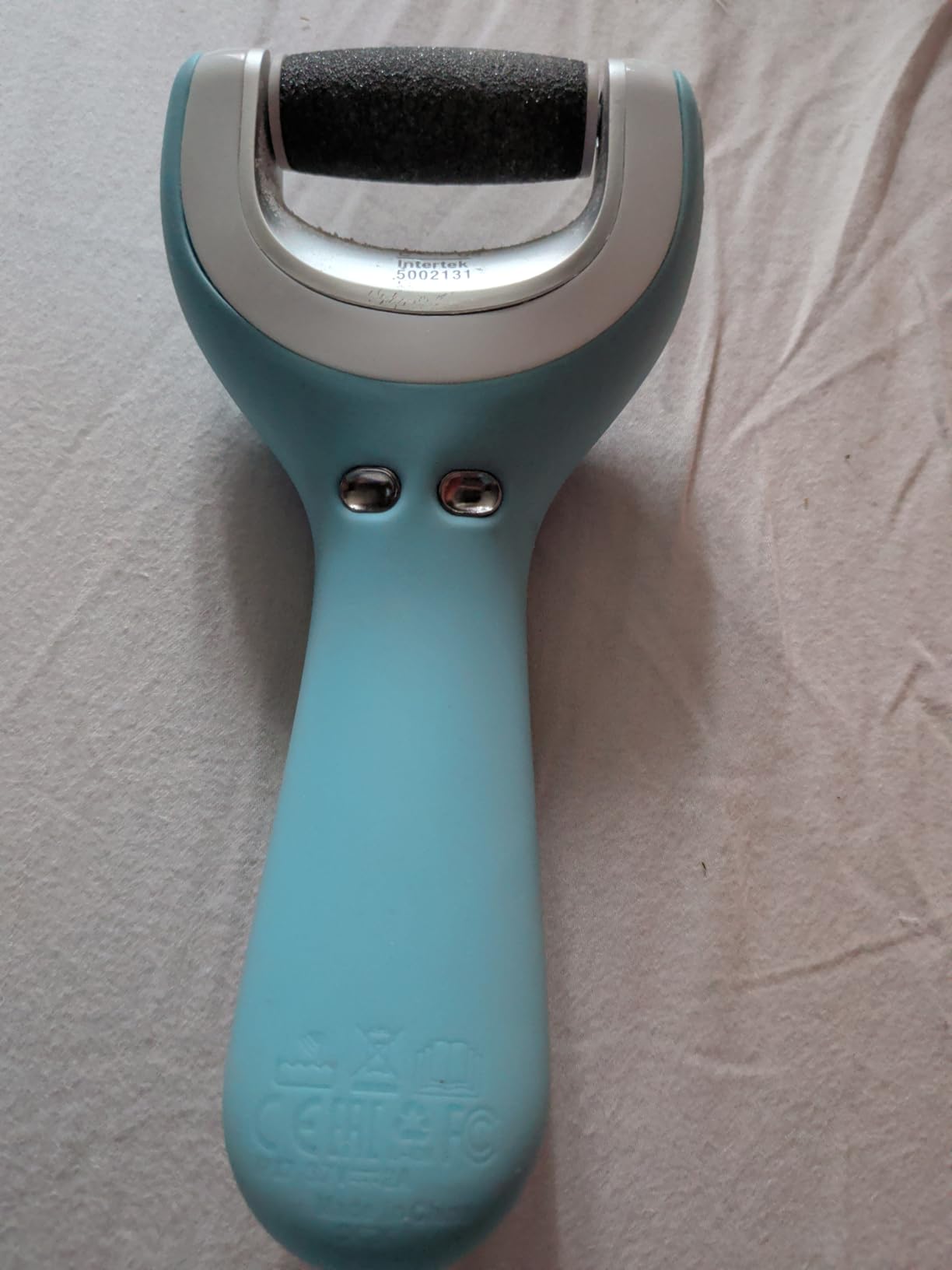 Amope Pedi Perfect Pro Wet & Dry Electric Foot File Callus Remover Kit, Waterproof, Rechargeable, Pedicure Tool for Feet, Removes Hard, Dead Skin, Feet Scrubber w/ Diamond Crystals, w/ 3 Roller Heads customer photo 1