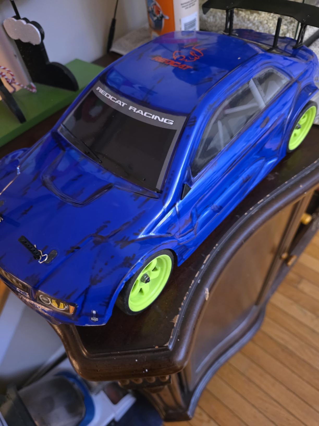 Redcat Racing Lightning EPX RC Drift Car 1/10 Scale 4WD with 2.4GHz Radio, 19T Brushed Motor, Tunable Suspension, Battery and Charger - Metallic Blue customer photo 2