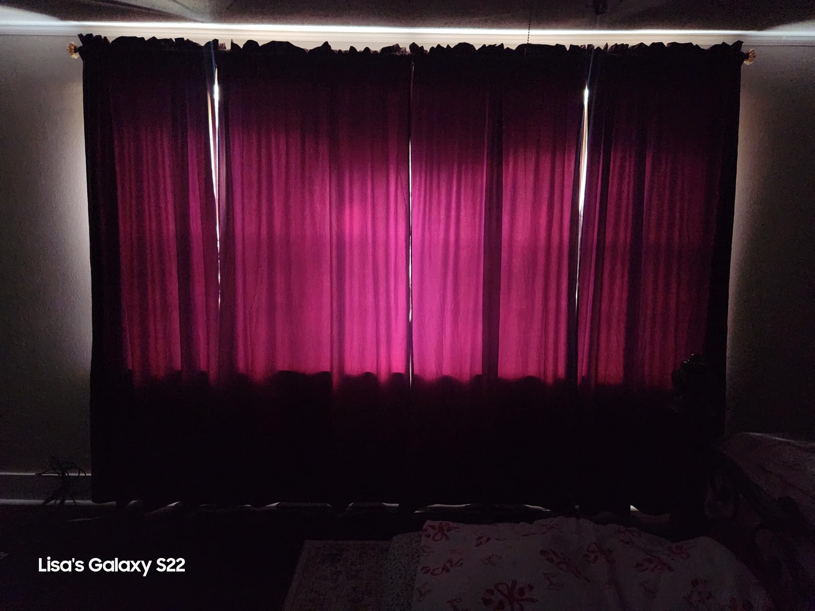 NICETOWN Black Velvet Blackout Curtains 96 inch Long for Living Room and Bedroom, Thermal Luxury Solid Heavy Rod Pocket Drapes/Window Treatments for Hall, Theater (2 Pieces, 52 W) customer photo 2