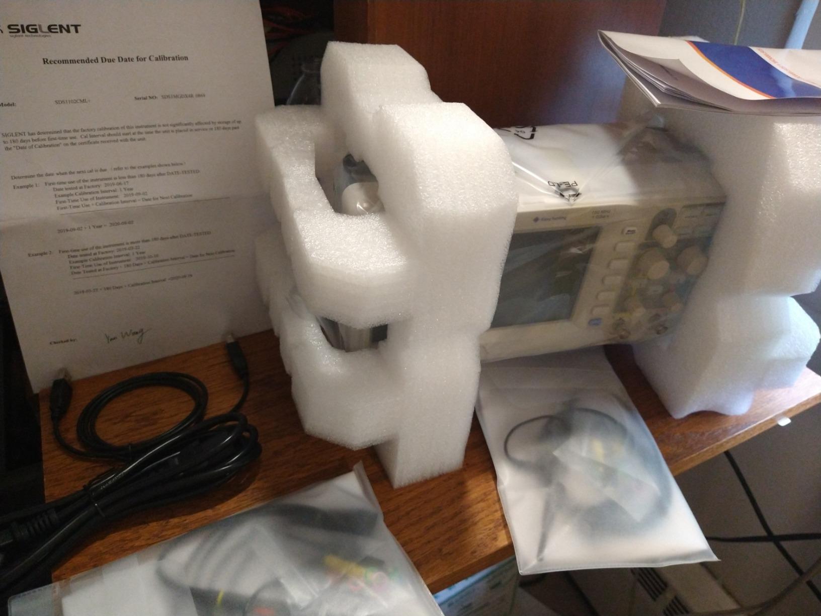 Siglent SDS1102CML+ Digital Storage Oscilloscope, 100 MHz customer photo 1