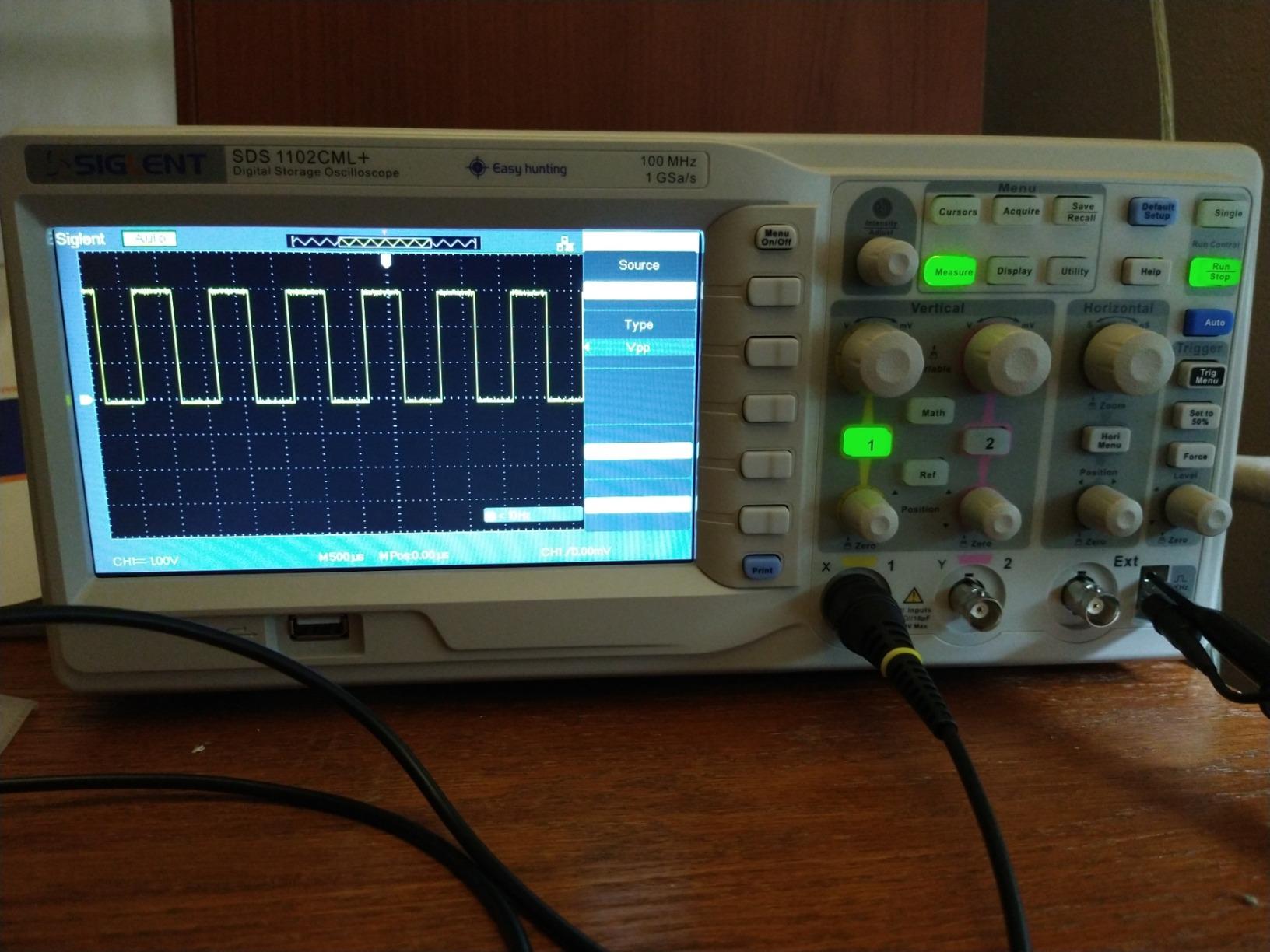 Siglent SDS1102CML+ Digital Storage Oscilloscope, 100 MHz customer photo 2