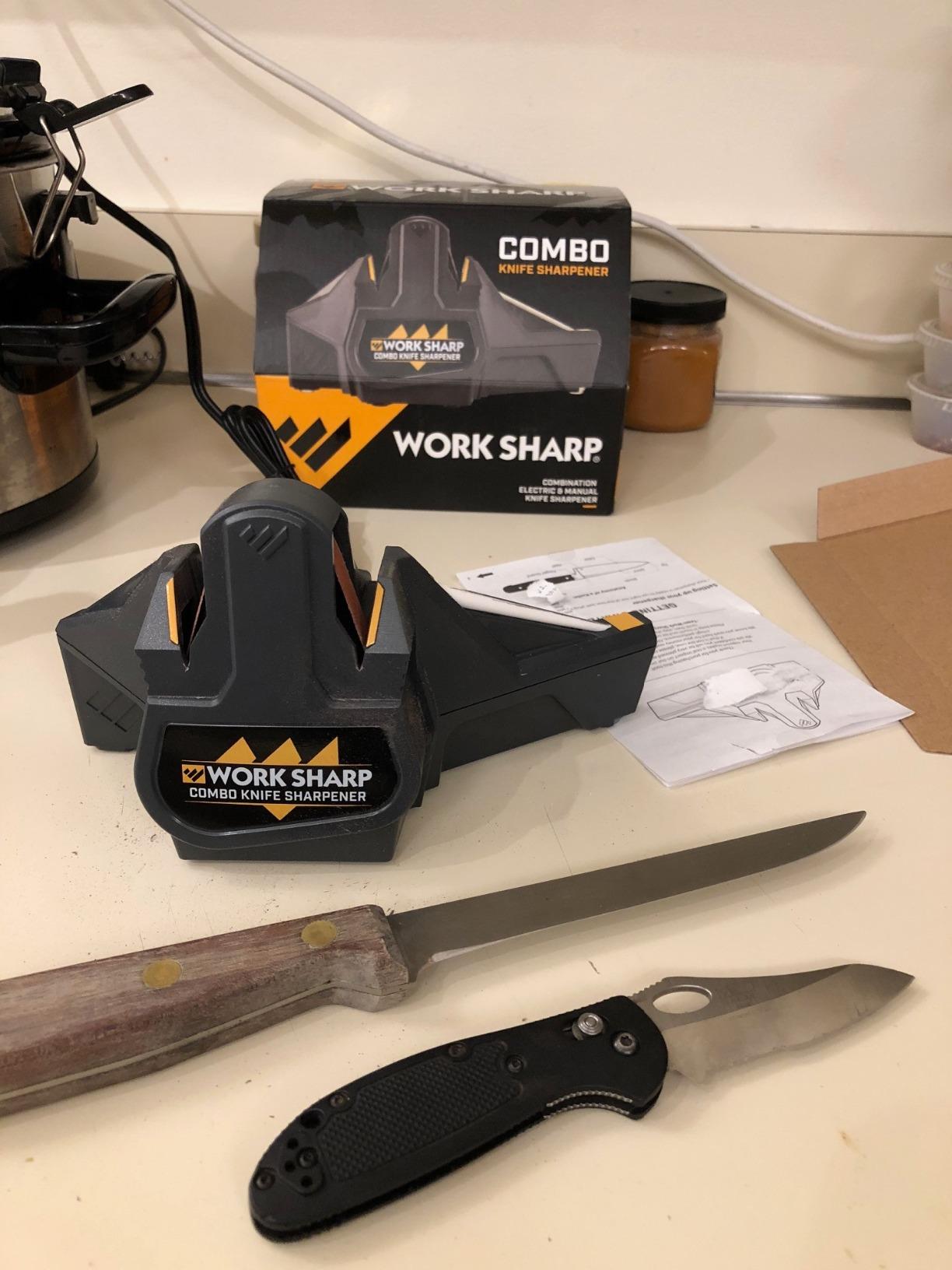 Work Sharp - WSCMB Combo Knife Sharpener customer photo 2