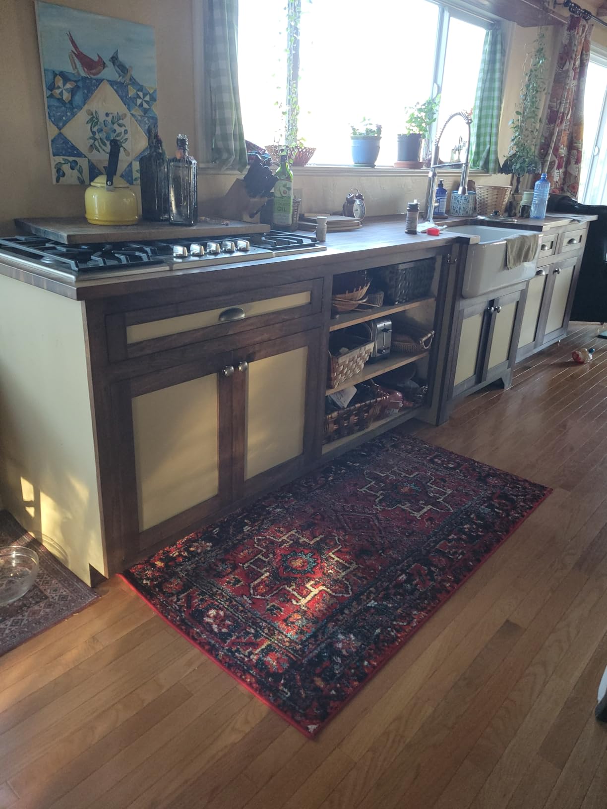 SAFAVIEH Area Rug 8x10 - Vintage Hamadan Collection - Large - Red & Multi, Traditional Persian Design, Non-Shedding & Easy to Clean, Ideal for Living Room, Bedroom, Dining Space (VTH211A) customer photo 2