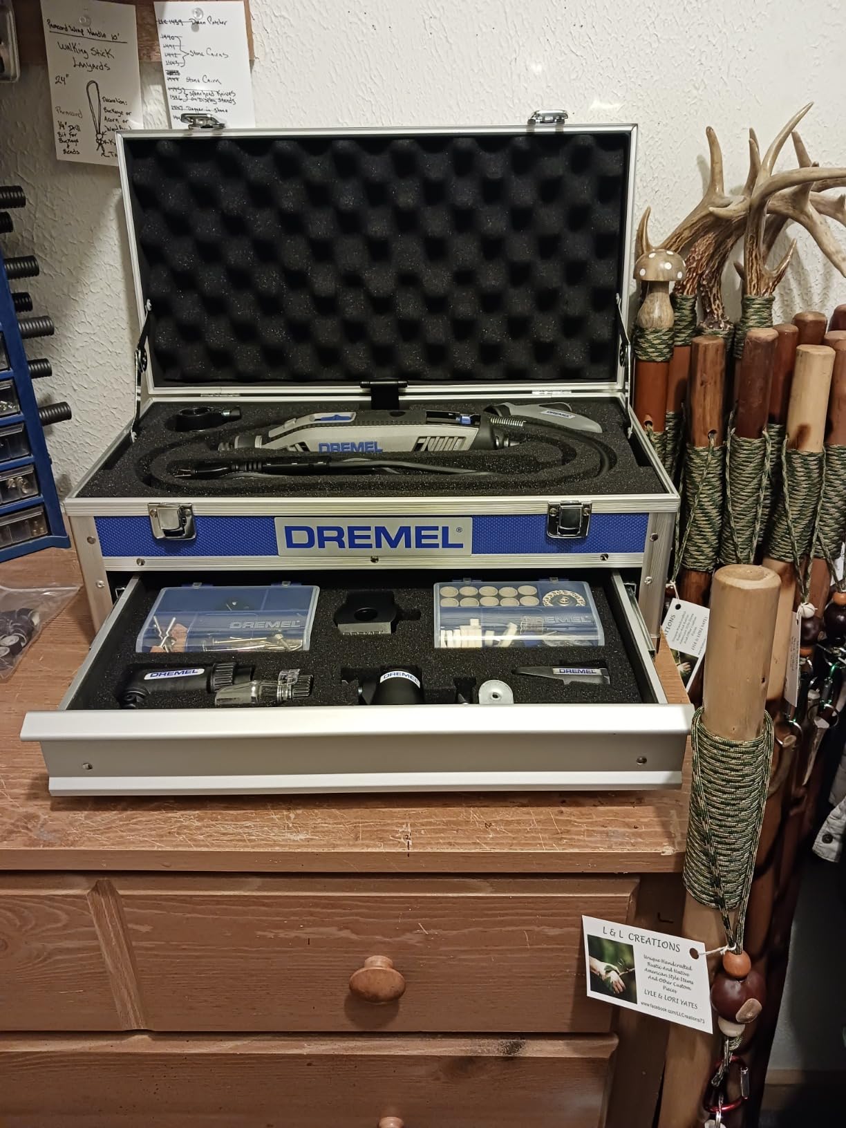 Dremel 4300-5/40 High Performance Rotary Tool Kit with LED Light - 5 Attachments & 40 Accessories customer photo 2