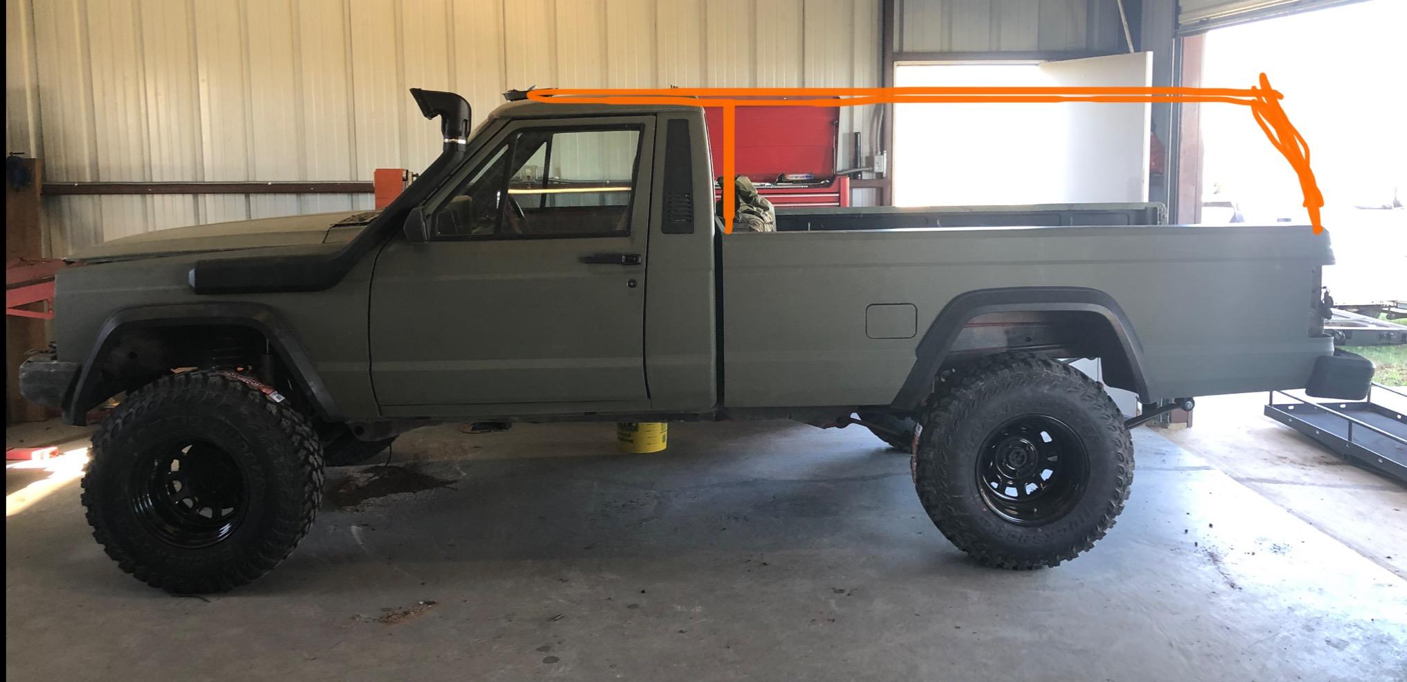 Snorkel Kit System for Jeep Cherokee XJ 1984-2001 w/Insulation Pad customer photo 1