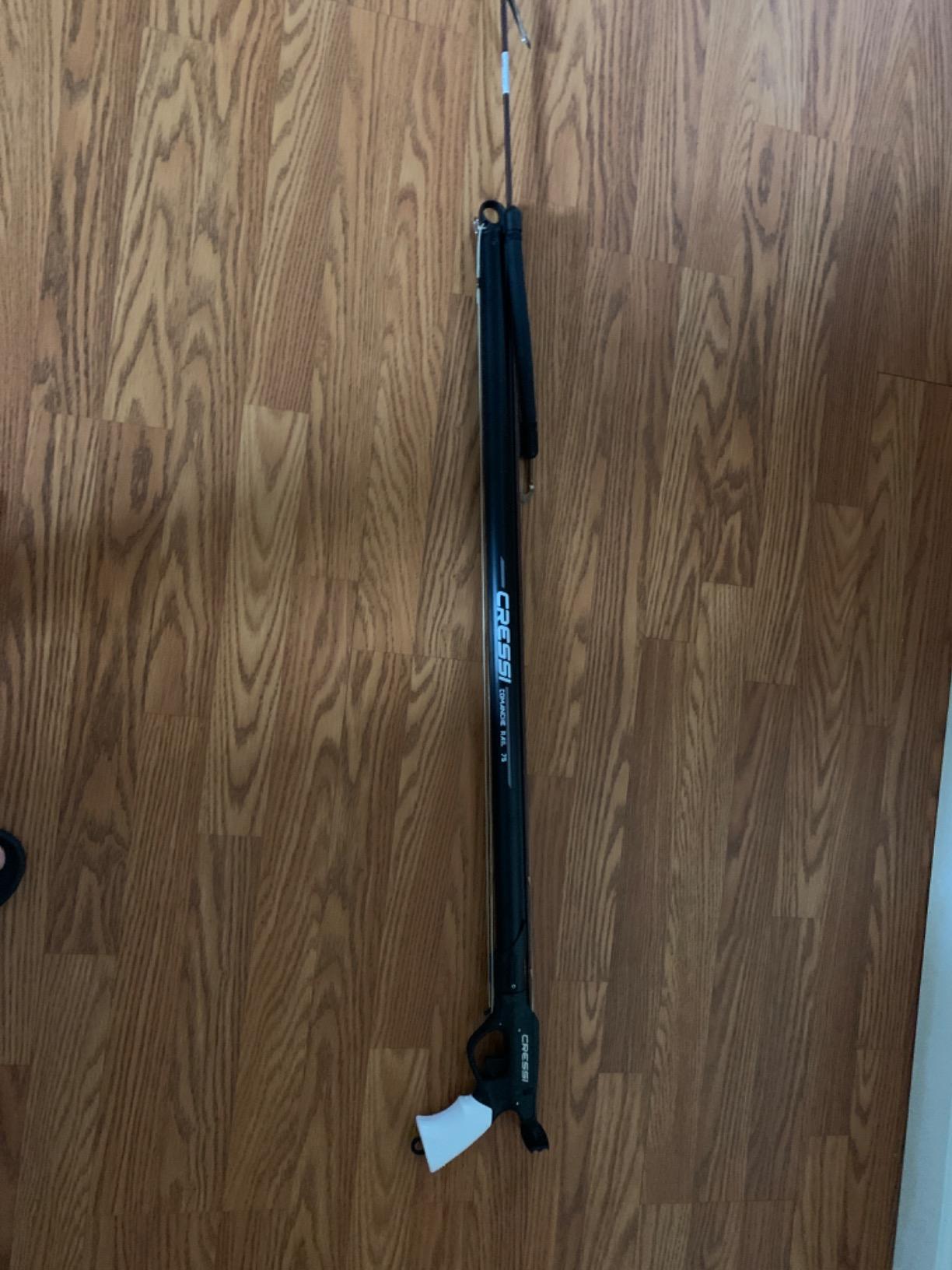 Cressi Comanche Rail Speargun for Spearfishing - Easily Maneuverable and Precise, Made in Italy customer photo 1