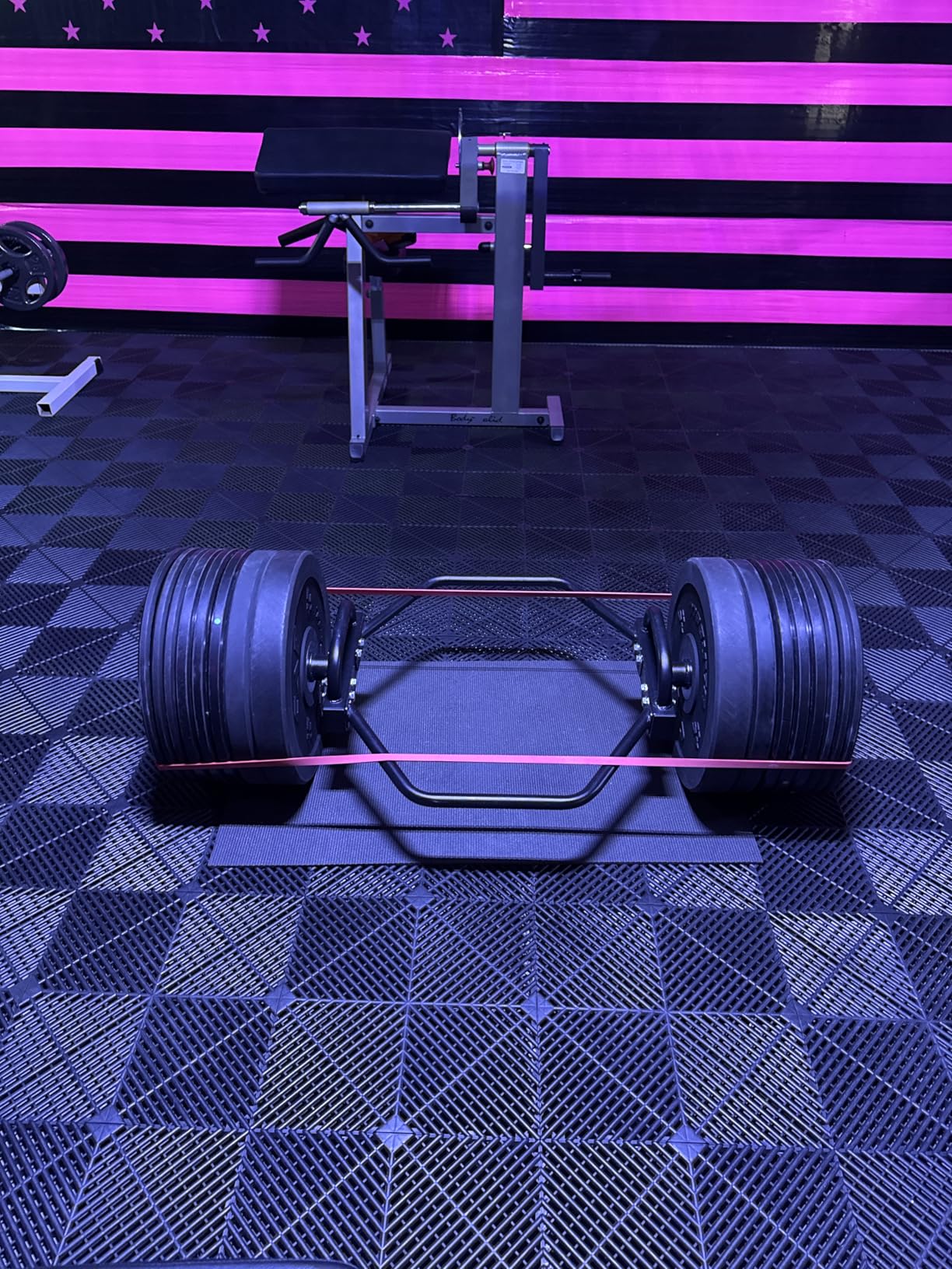 Synergee 20kg and 25kg Chrome or Black Olympic Hex Barbell Trap Bar with Rotating, Flat or Raised Handles for Squats, Deadlifts, Shrugs customer photo 1