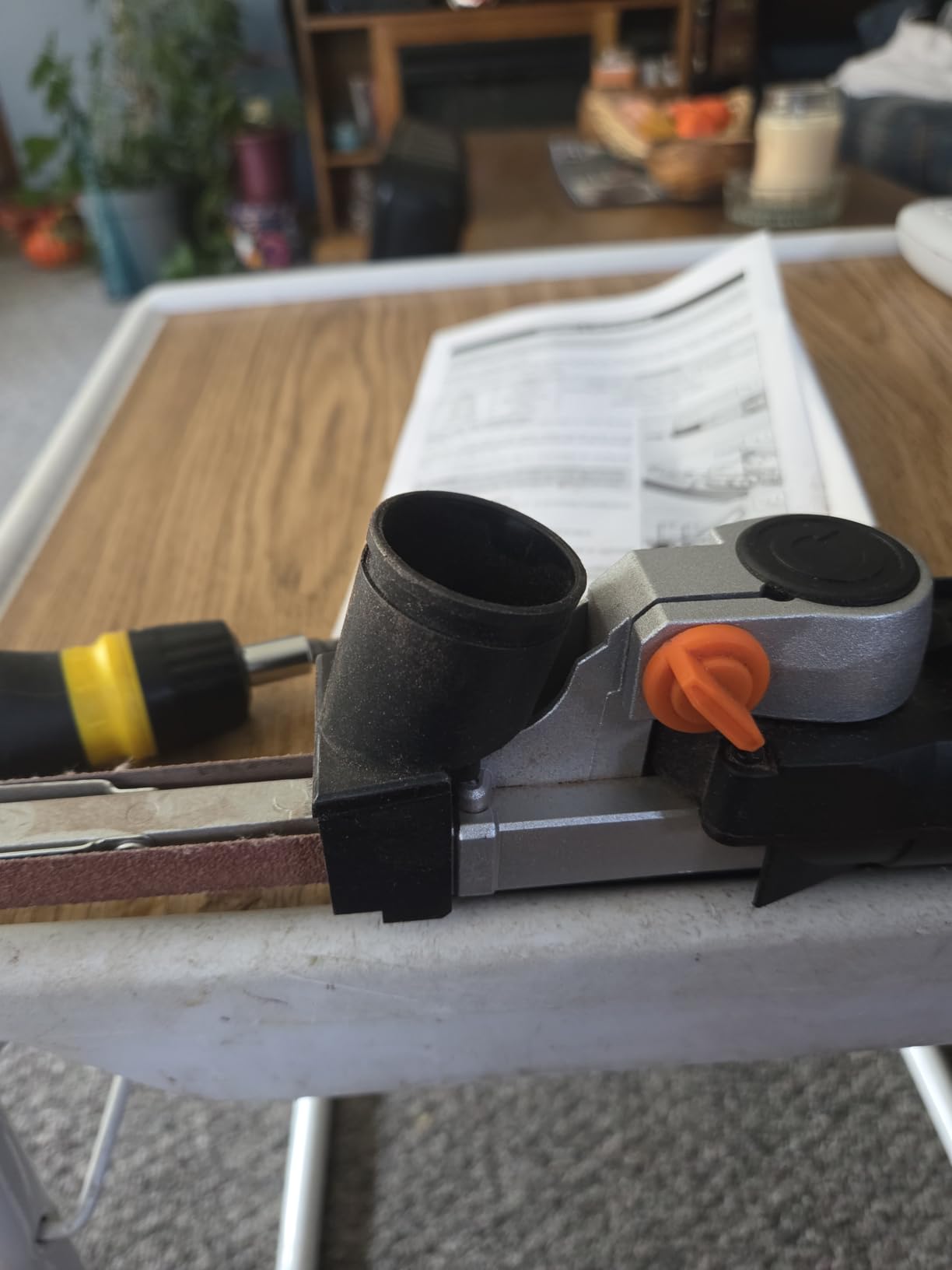 WEN 6307 Variable Speed Detailing File Sander with 1/2-by-18 Inch Belt customer photo 2