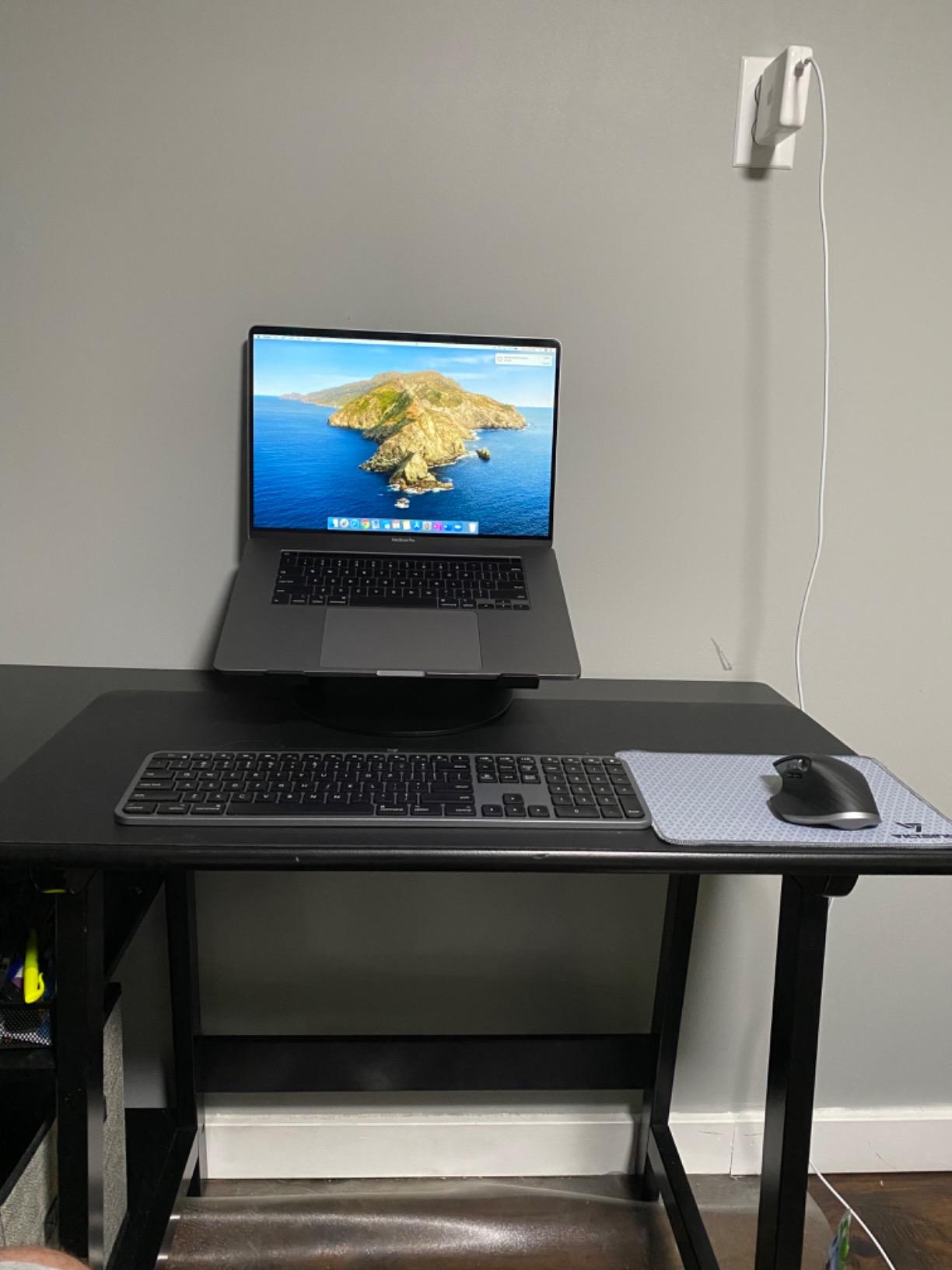 Twelve South Curve for MacBooks and Laptops | Ergonomic desktop cooling stand for home or office (matte black) customer photo 2