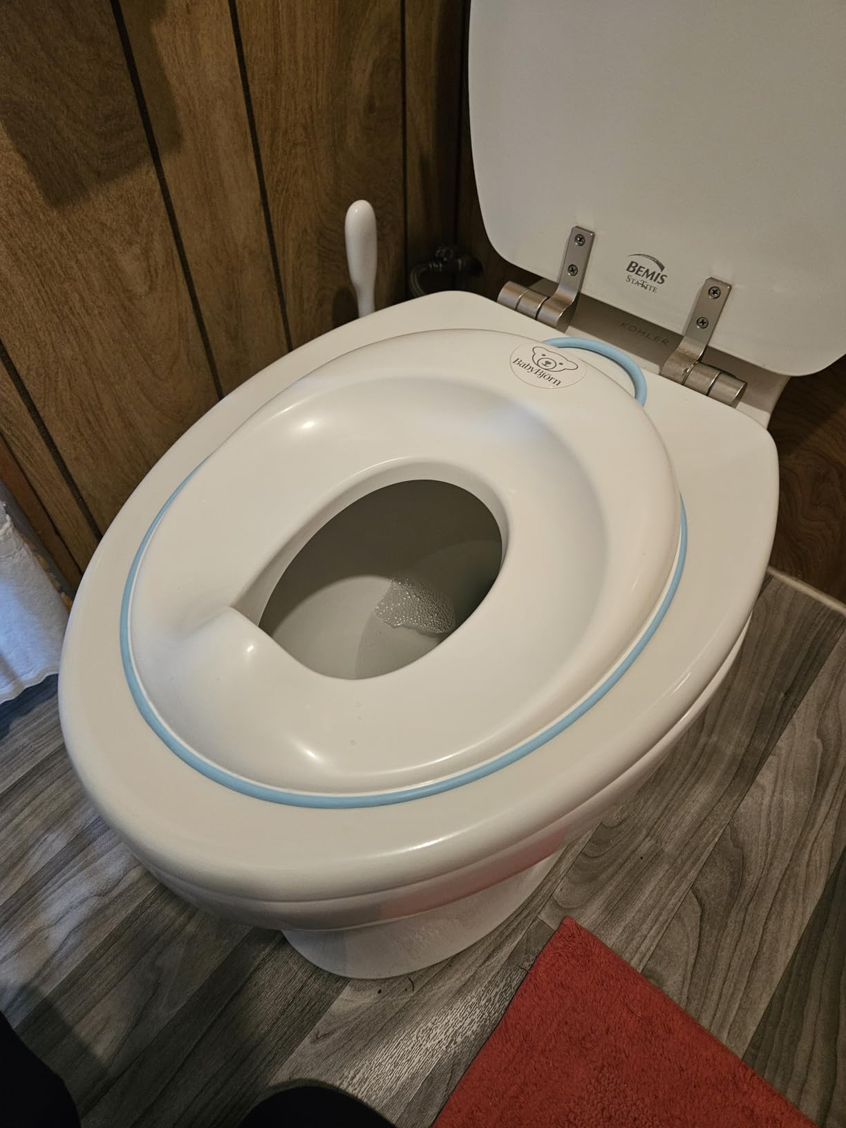 BabyBjorn Toilet Trainer, White/Gray customer photo 2