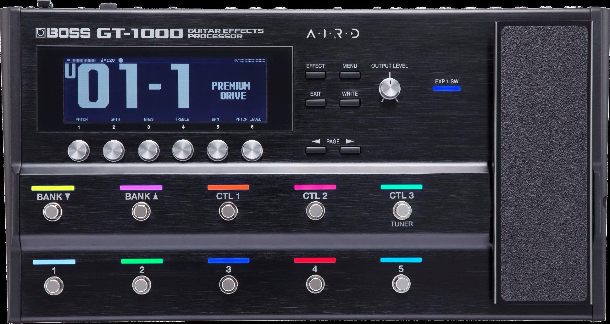 Boss GT-1000 Guitar Multi-Effects Pedal customer photo 1