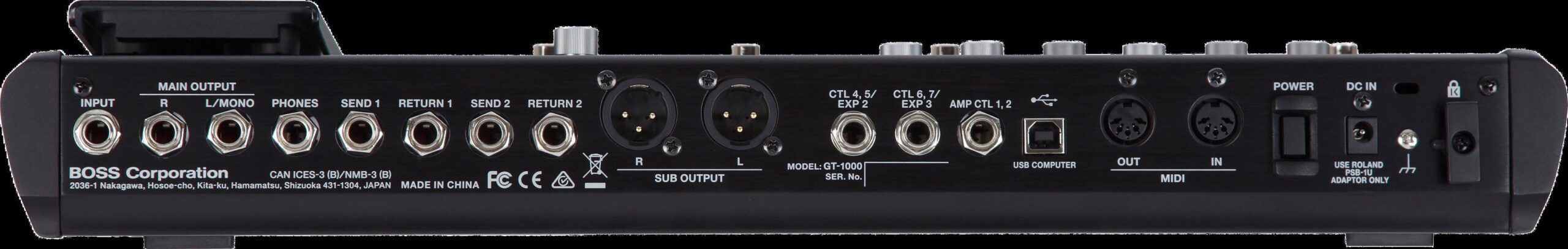 Boss GT-1000 Guitar Multi-Effects Pedal customer photo 2