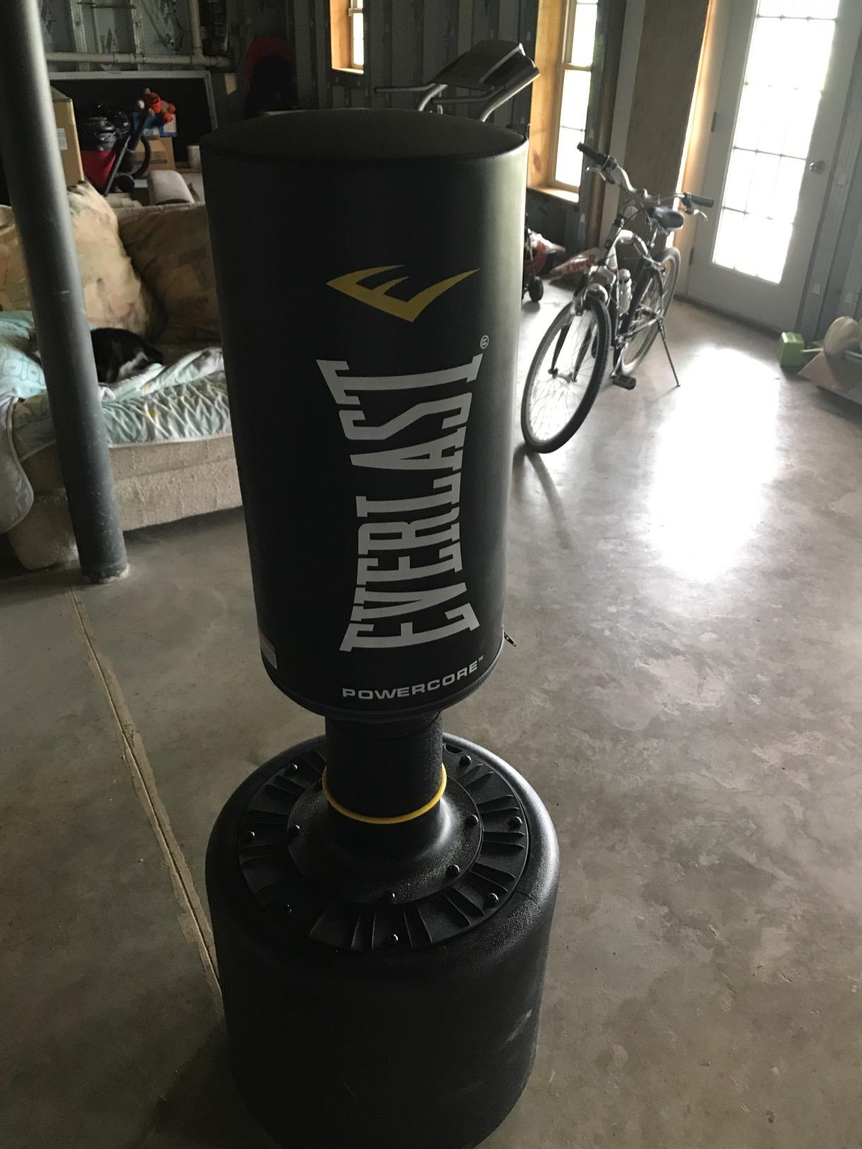 Everlast Unisex Power Core Freestanding Punch Bag customer photo 1