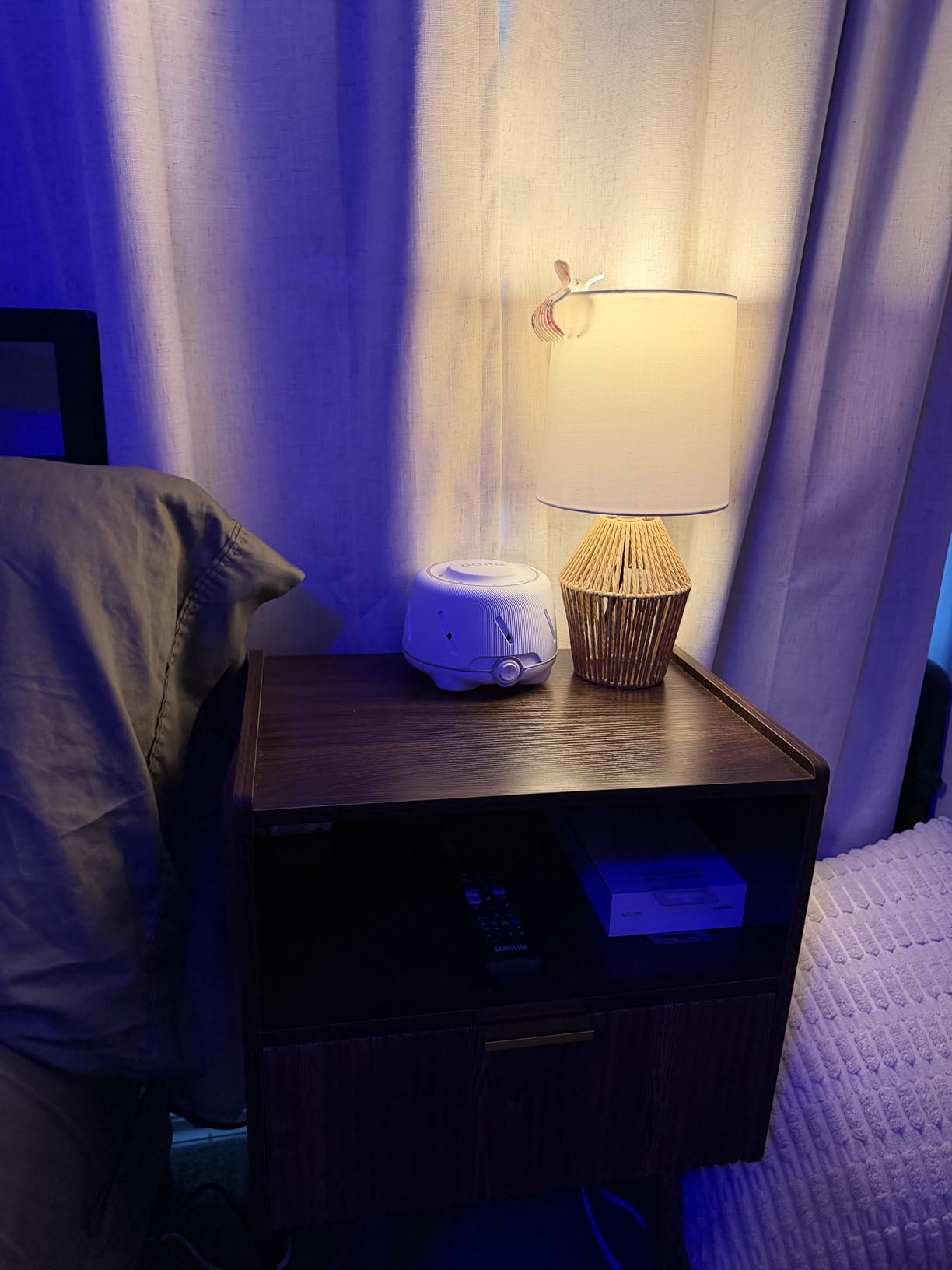 Yogasleep Dohm (Charcoal) The Original White Noise Machine, Relaxing Natural Sound from a Real Fan, Noise Cancelling for Office Privacy, Sleep Aid for Adults & Baby, Travel Size Pink Noise Machine customer photo 2